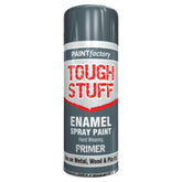 Paint Factory Tough Stuff Enamel Grey Primer 400ml Spray Paint